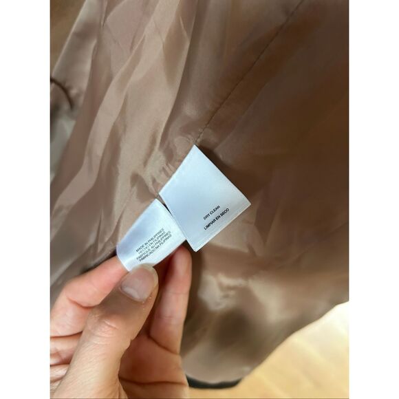 Jones New York Collection Woman Stretch Camel Jacket Blazer Size 6 - Picture 7 of 9